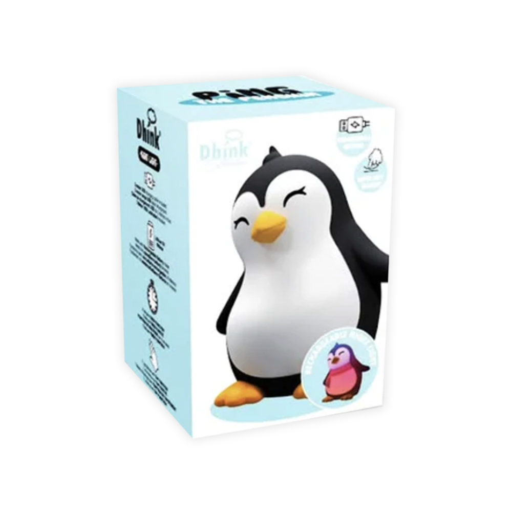 Squishy Penguin USB Rechargeable Night Light