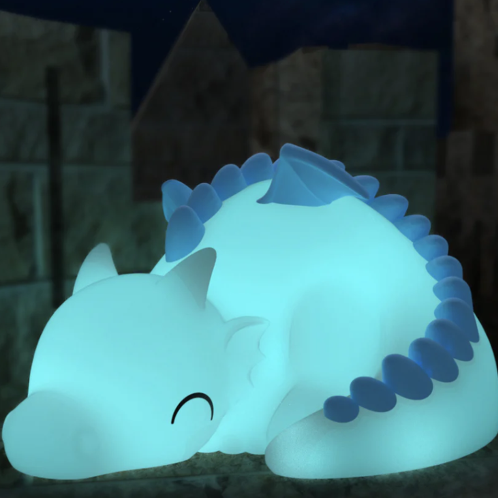 Squishy Dragon Colour Change Night Light Battery