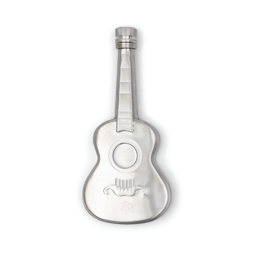 Stainless Steel Guitar Hip Flask 142ml