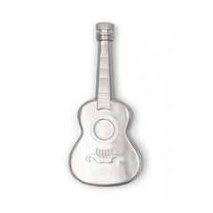 Stainless Steel Guitar Hip Flask 142ml