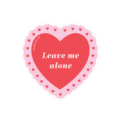 Iko Iko Fun Size Sticker Doily Heart