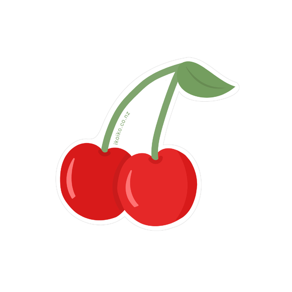 Iko Iko Fun Size Sticker Red Cherries