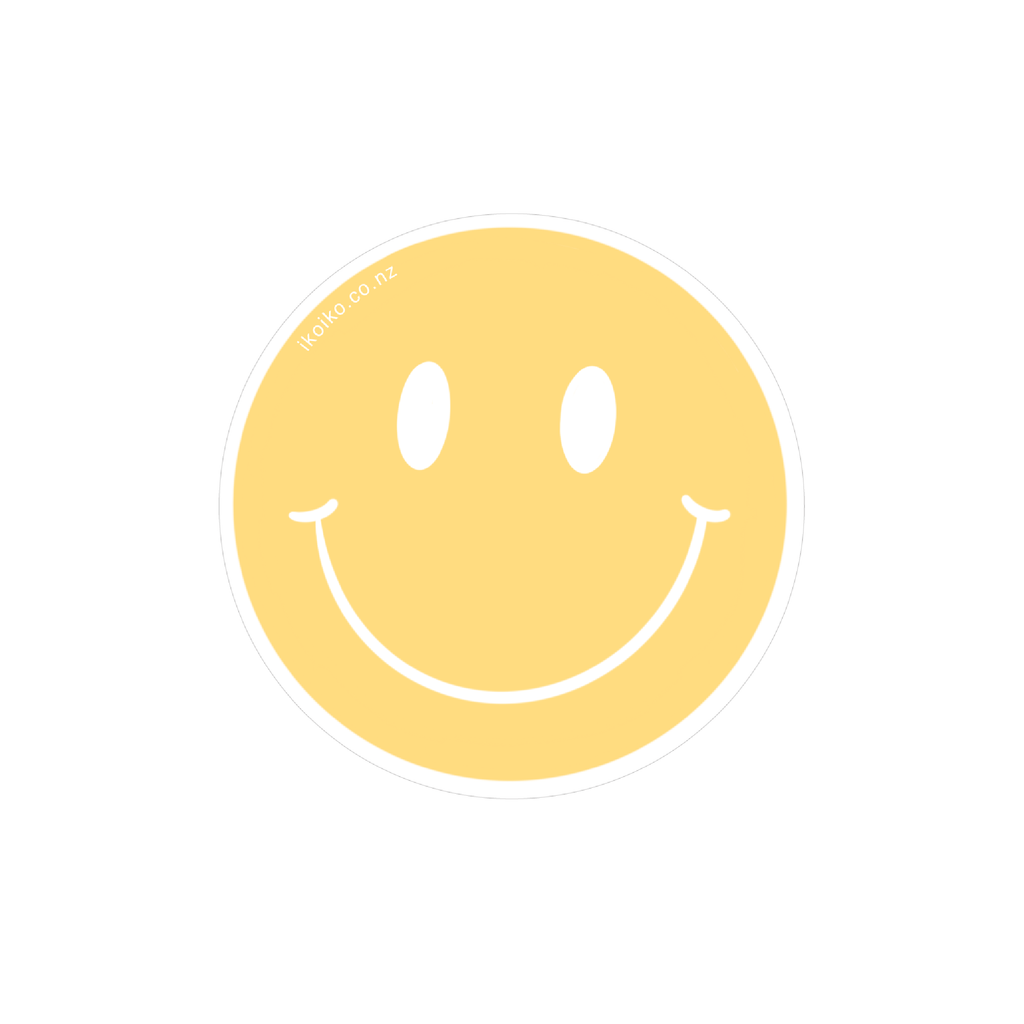 Iko Iko Fun Size Sticker Smiley Face