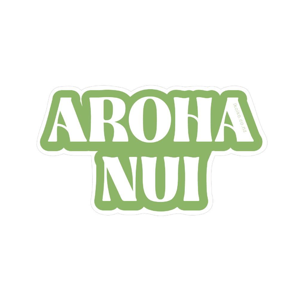 Iko Iko Fun Size Sticker Aroha Nui