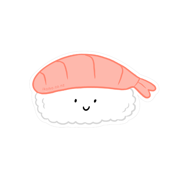 Iko Iko Fun Size Sticker Cute Nigiri Sushi