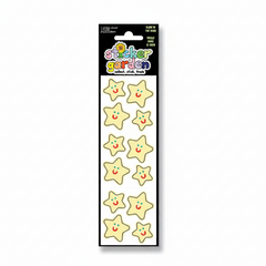 Sticker Garden Sheet Glow in the Dark Happy Stars