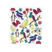 Native Bird and Flora Stickers