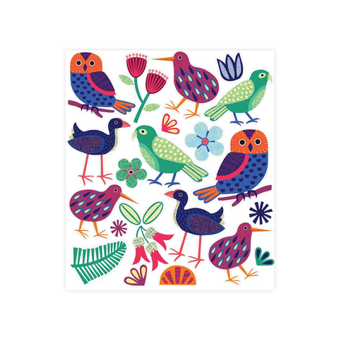 Native Bird Stickers