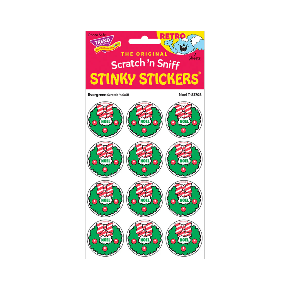 Stinky Stickers Noel Evergreen scent