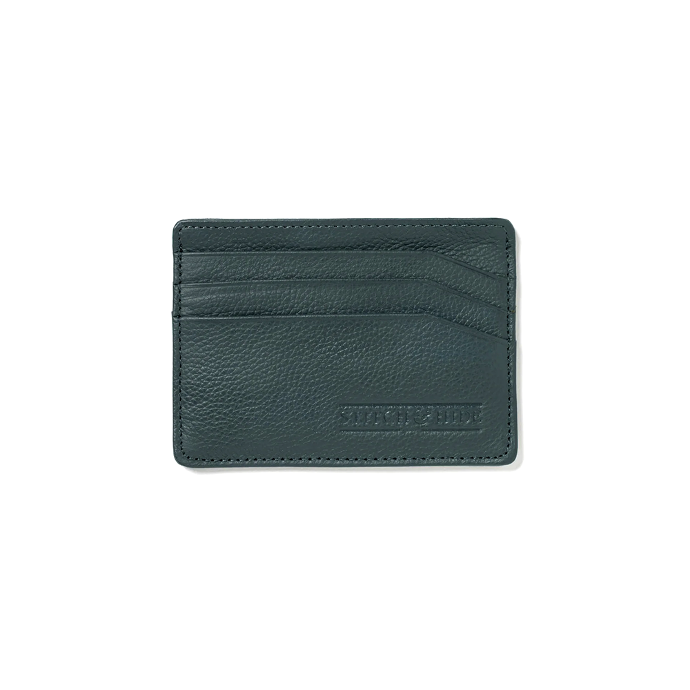 Stitch & Hide Alice Leather Cardholder Sea