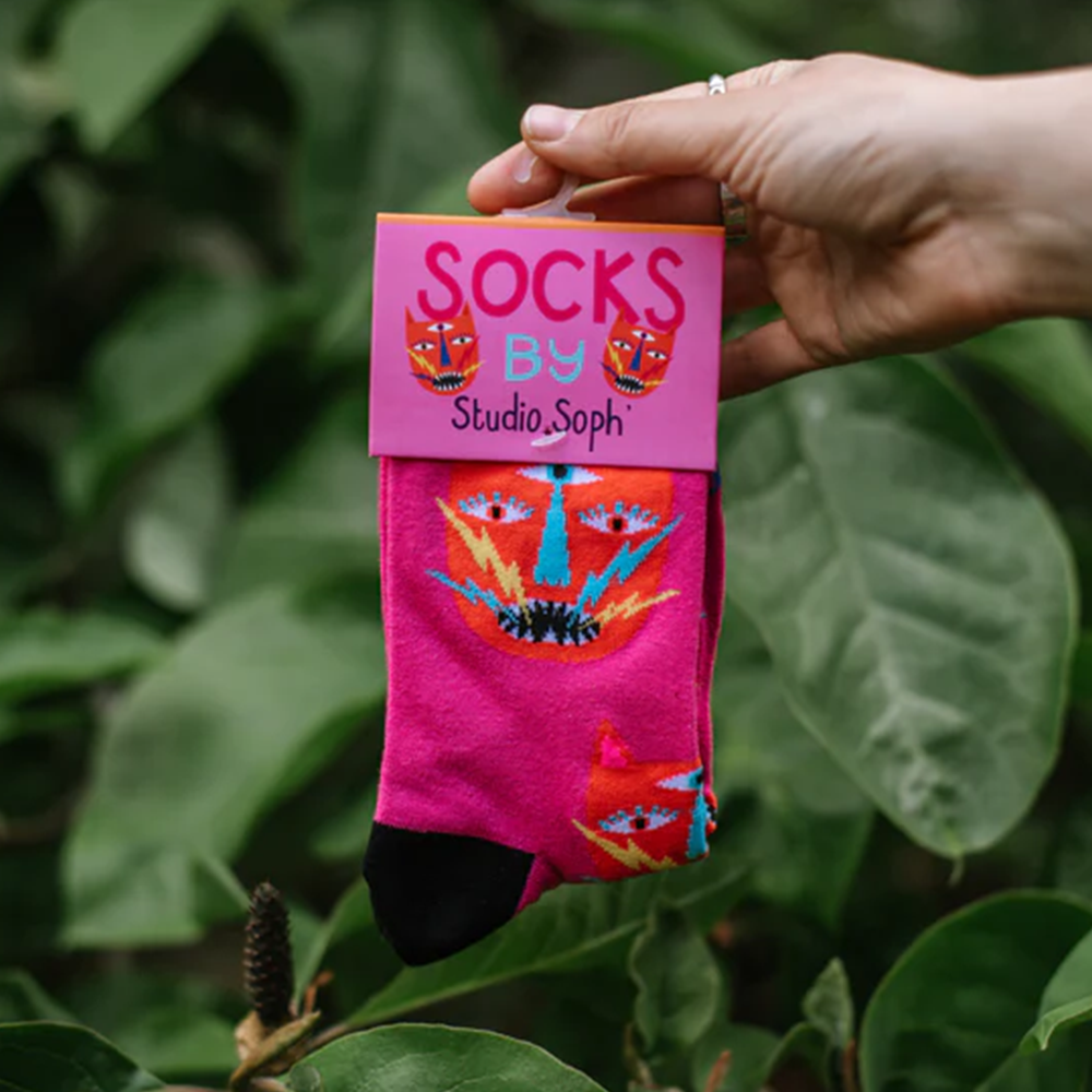 Studio Soph Socks Pussy Power