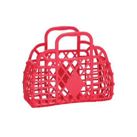 Sun Jellies Mini Retro Basket Coral