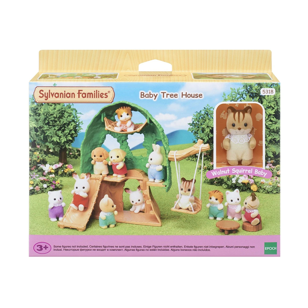 Sylvanian Families Baby Tree House with Squirrel