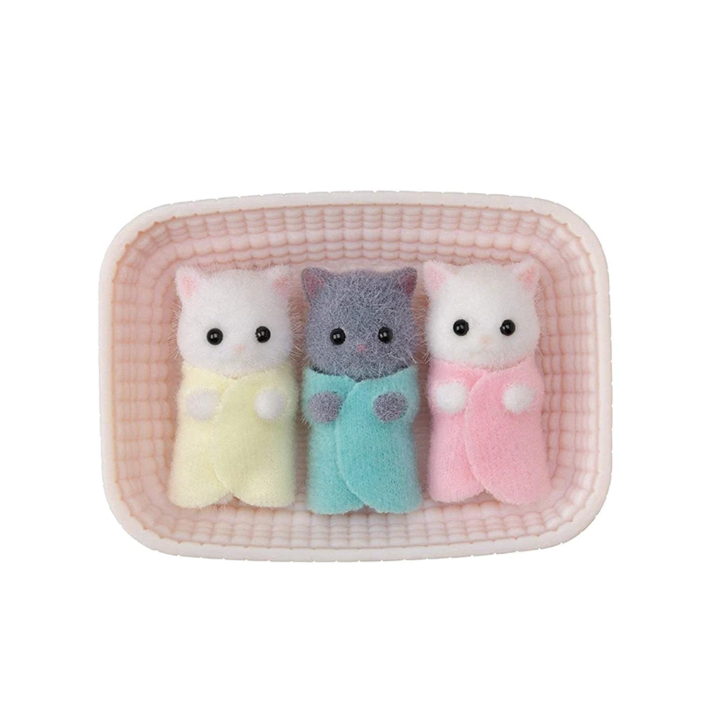 Sylvanian Families Persian Cat Triplets