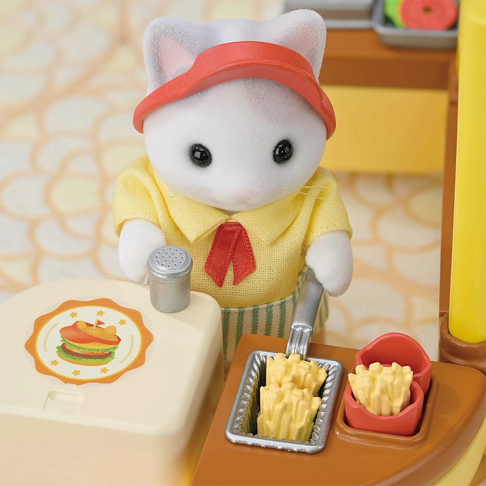 Sylvanian Families Hamburger Stand Set