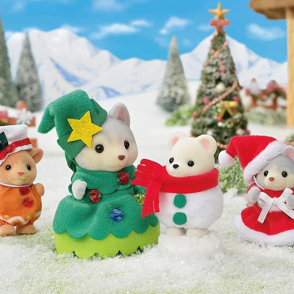 Sylvanian Families Happy Christmas Friends