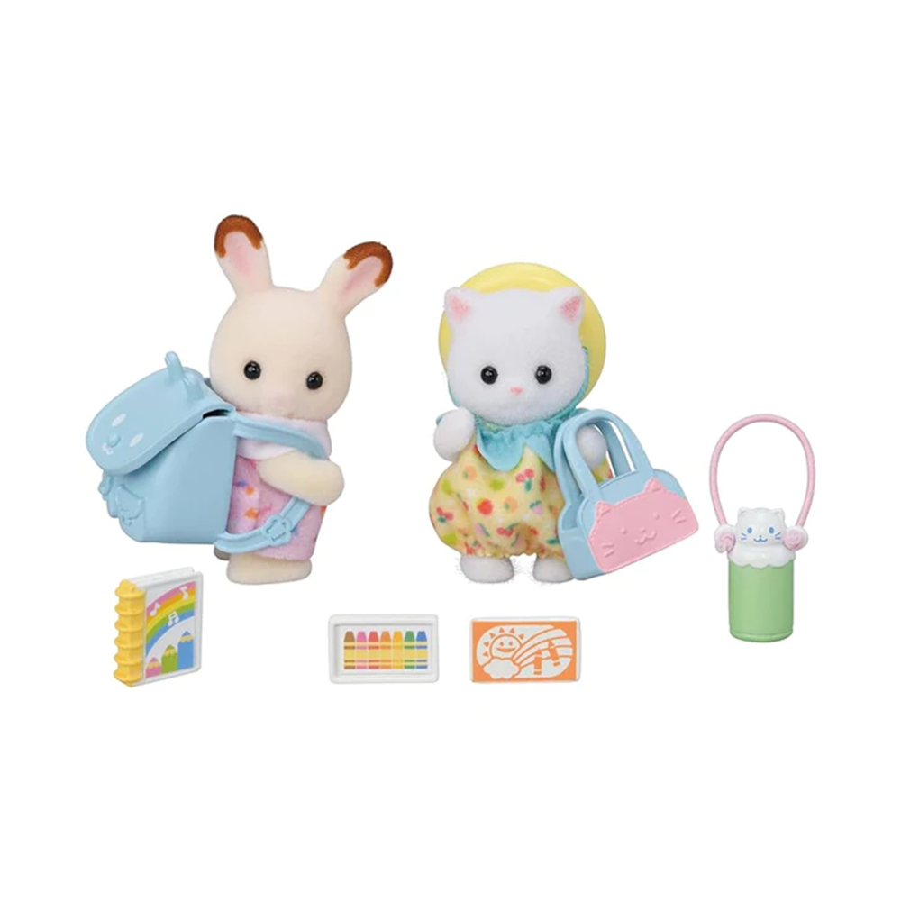 Sylvanian Families Nursery Friends Walk Along Duo