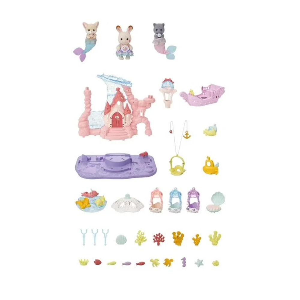 Sylvanian Families Baby Mermaid Castle