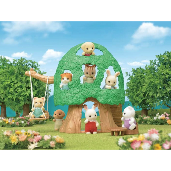 Sylvanian Families Baby Tree House with Squirrel