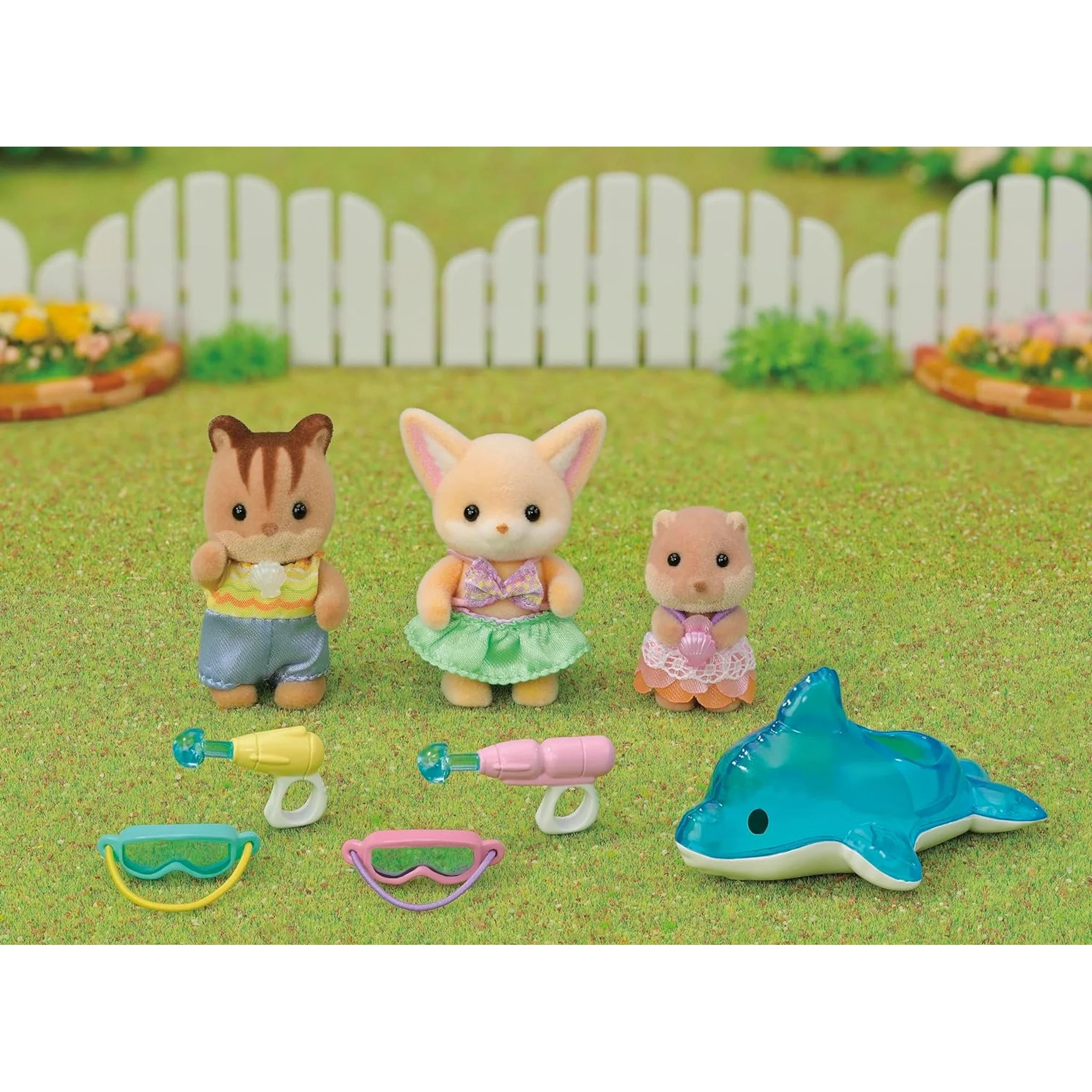 Sylvanian Families Nursery Friends Pool Fun Trio