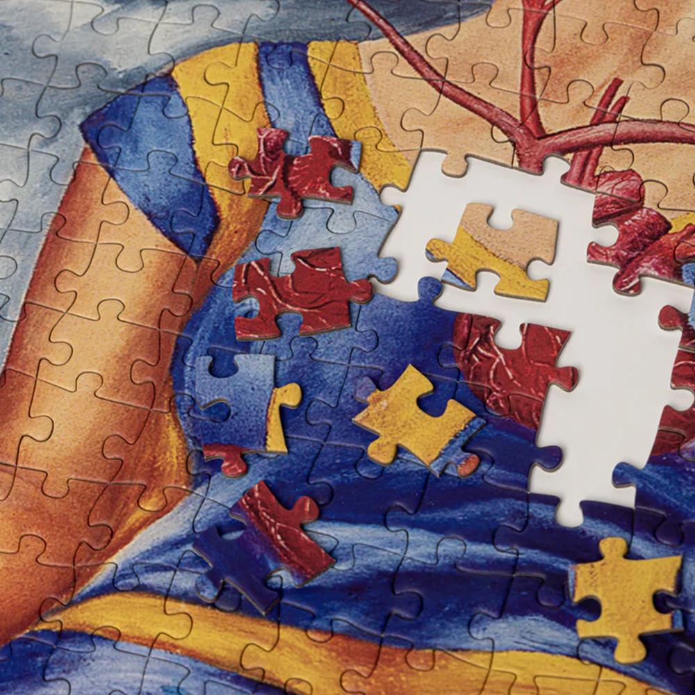 Today Is Art Day 1000 Piece Puzzle Frida Kahlo Two Fridas