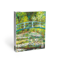 Today Is Art Day 1000 Piece Puzzle Claude Monet Bridges And Waterlillies