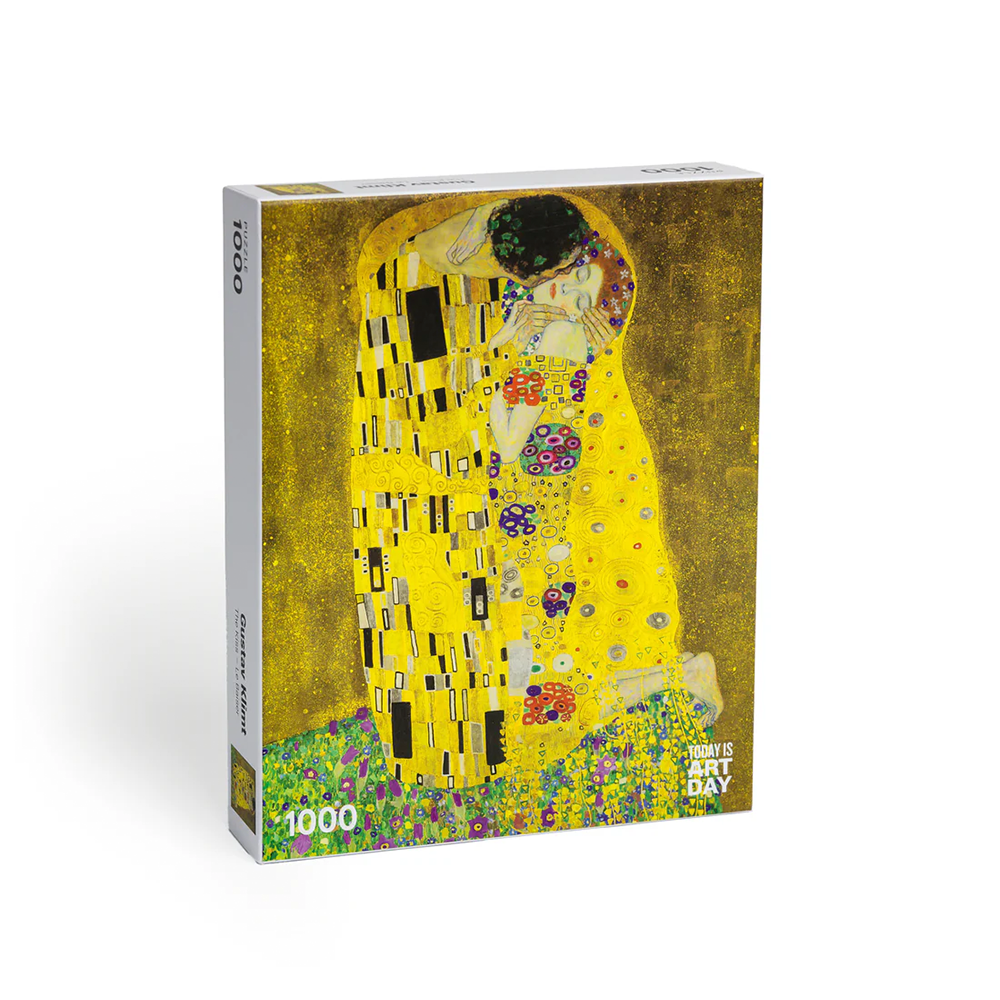 Today Is Art Day 1000 Piece Puzzle Gustav Klimt The Kiss