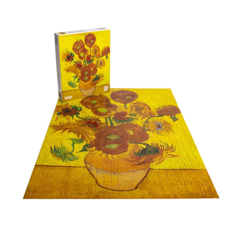 Today Is Art Day 1000 Piece Puzzle Vincent Van Gogh Sunflowers