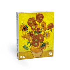 Today Is Art Day 1000 Piece Puzzle Vincent Van Gogh Sunflowers