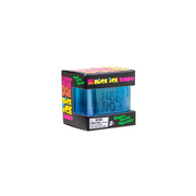 A packaged blue novelty squishy toy labeled 'Nice Ice Baby' in black retail packaging, photographed on a plain white background.