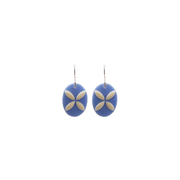 Tania Tupu Earrings Tapa Flower Sky