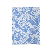 100%NZ Tea Towel Birdsong Blues