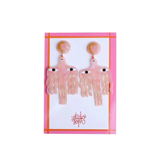 Studio Soph Earrings Big Birds Galaxy Pink