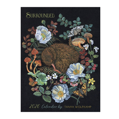 Tanya WolfKamp 2026 Wall Calendar Surrounded