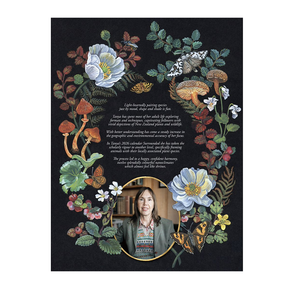 Tanya WolfKamp 2026 Wall Calendar Surrounded