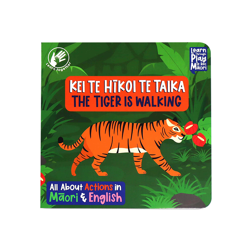 Kei Te Hīkoi Te Taika All About Actions in Māori and English  Board Book