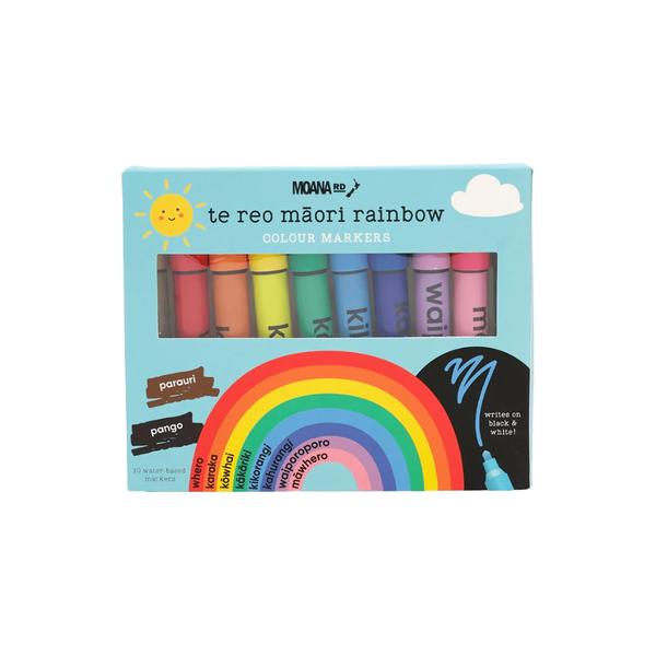 Moana Road Te Reo Māori Rainbow Markers