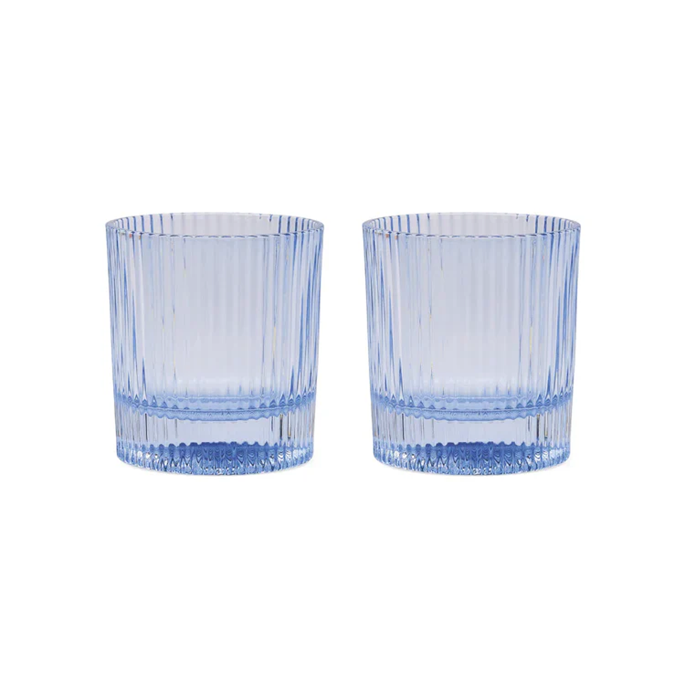 The Scout Lowball Glasses Set of 2 Blue