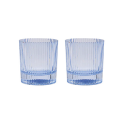 The Scout Lowball Glasses Set of 2 Blue