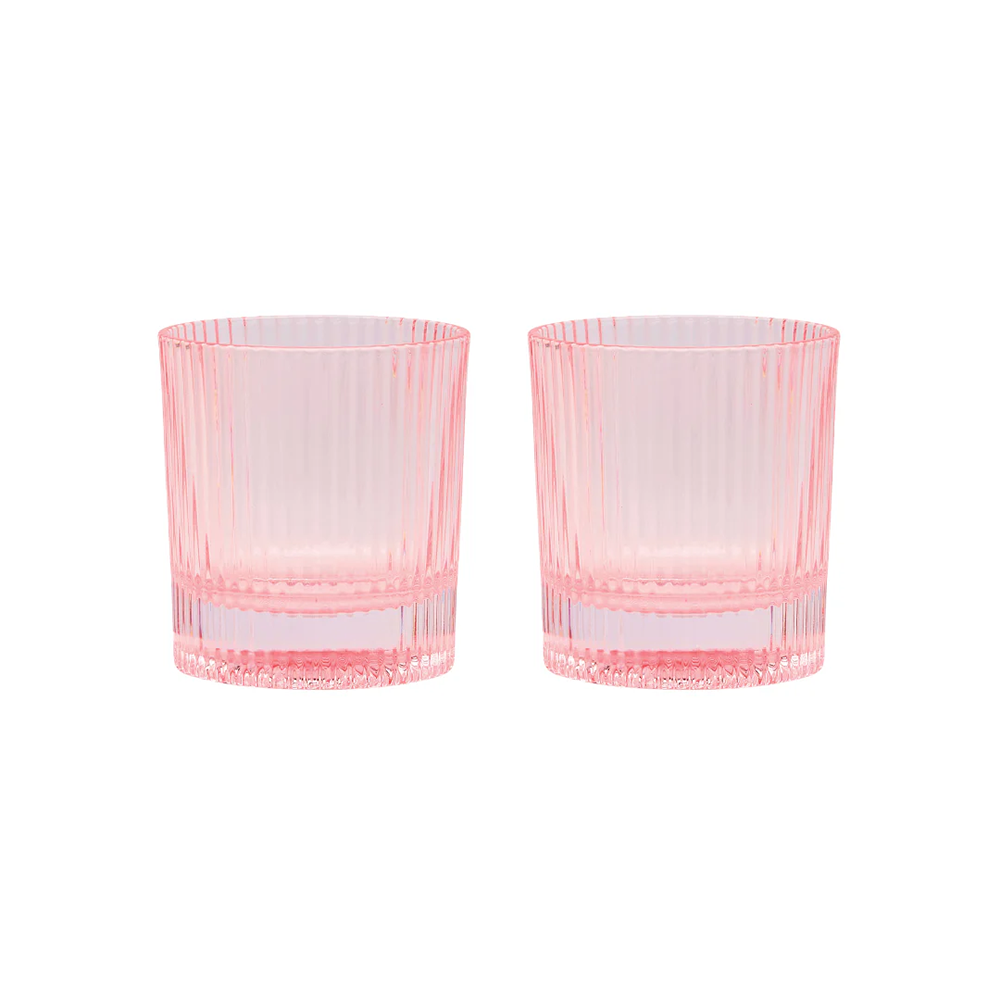 The Scout Lowball Glasses Set of 2 Blush