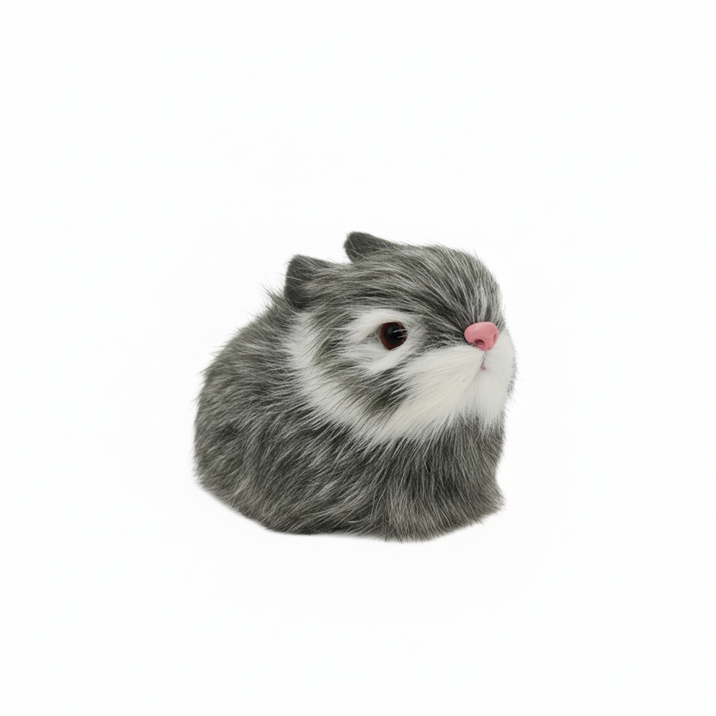 Tiny Faux Fur Bunny