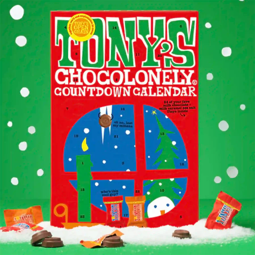 Tony's Chocolonely Christmas Countdown Advent Calendar
