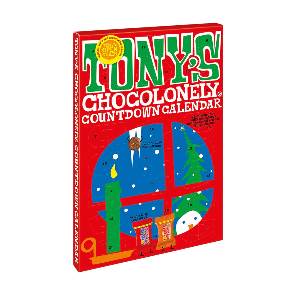 Tony's Chocolonely Christmas Countdown Advent Calendar