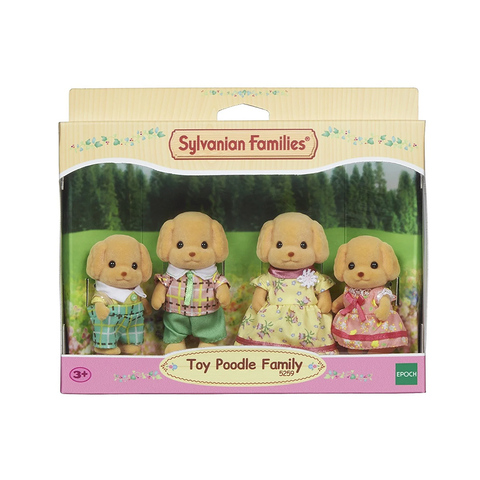 Sylvanian Families Toy Poodle Family