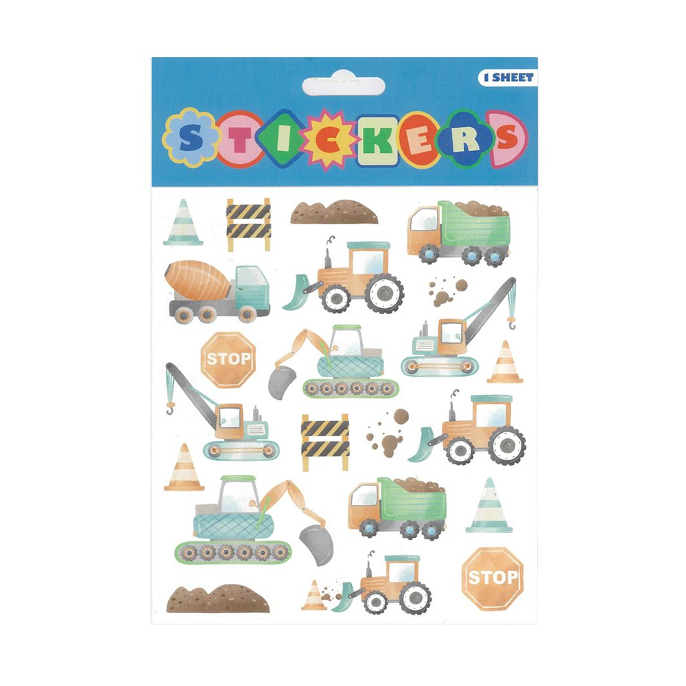 Trucks Vehicles Heavy Machinery Stickers