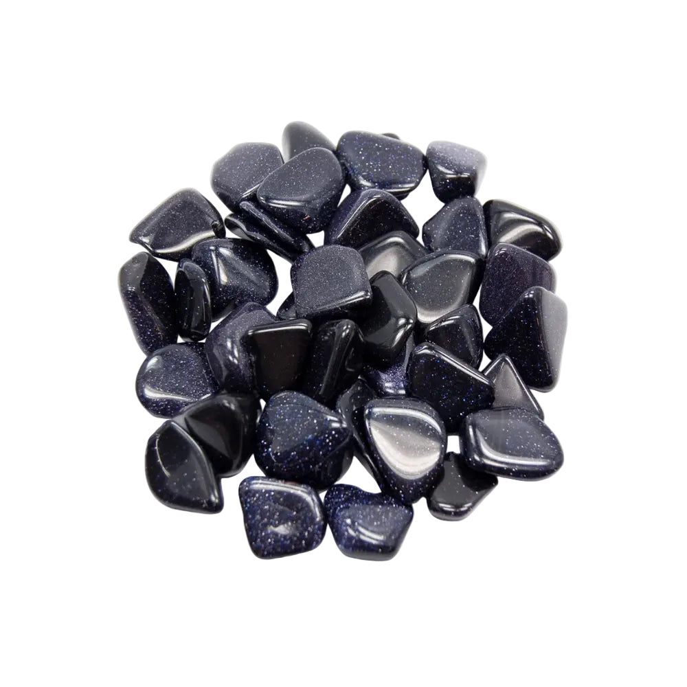 Mini Tumbled Gemstone Blue GoldStone