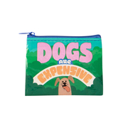 Blue Q Coin Purse Dogs Are Expensive