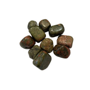 Mini Tumbled Stone Unakite Blood Jasper