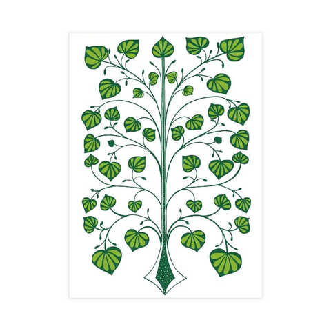 Ali Davies Tea Towel Kawakawa