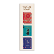 Vintage Books Magnetic Bookmarks Set of 3